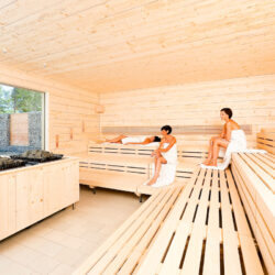 KLAFS saunos vidaus interjeras