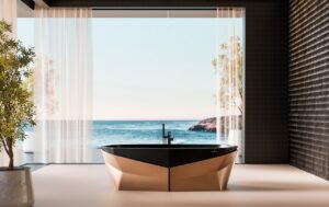 Glass Design Aureas vonia Tonino Lamborghini vonios įranga Vilniuje