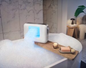 KLAFS Espuro Cloud SPA automatinis skystų putų įrenginys voniai kuris įrengiamas ant sienos ar pastatomas