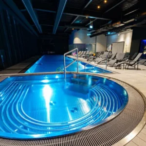 Nerūdijančio plieno baseinai su masažinėmis zonomis Lietuvoje pagal individualų užsakymą