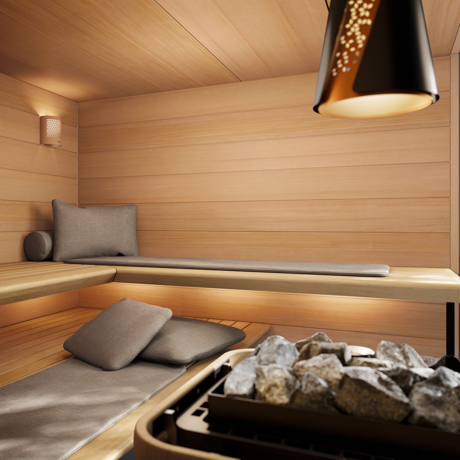 KLAFS AURA SAUNA Sanilux